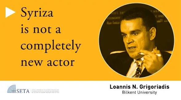 'Syriza is not a Completely New Actor'