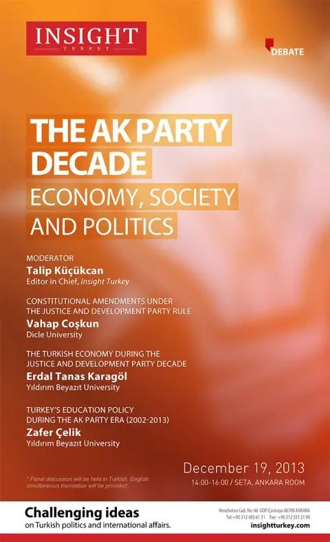 The AK Party Decade: Economy, Society and Politics