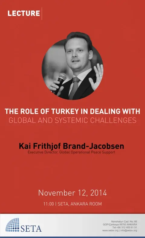 The Role of Turkey in Dealing With Global and Systemic Challenges