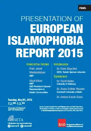 Presentation of European Islamophobia Report 2015