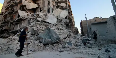 Aleppo Massacre: with the Contributions of Onlookers Like You