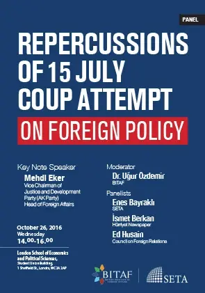 Repercussions of 15 July Coup Attempt in Turkey on Foreign Policy