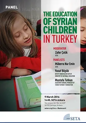 The Education of Syrian Children in Turkey