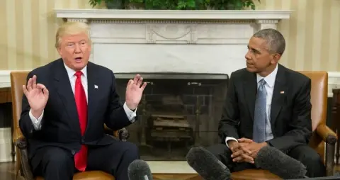 Trump Trying to Walk in Obama’s Shoes