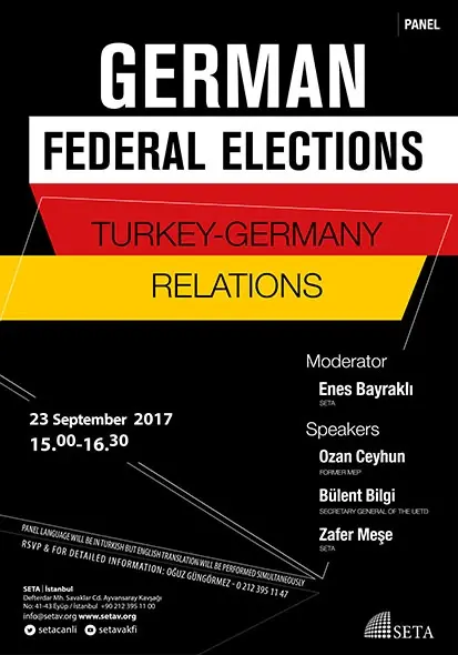 German Federal Elections & Turkey-Germany Relations