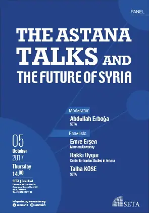 The Astana Talks and The Future of Syria