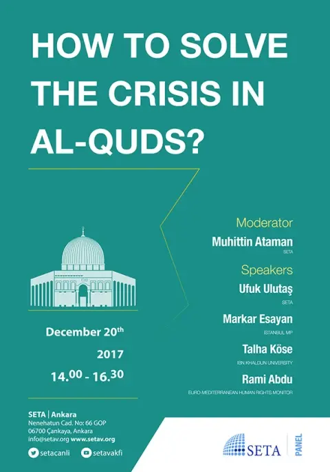 How to Solve the Crisis in Al-Quds?