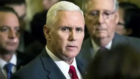 Is Pence persona non grata in the Middle East? If so, why?