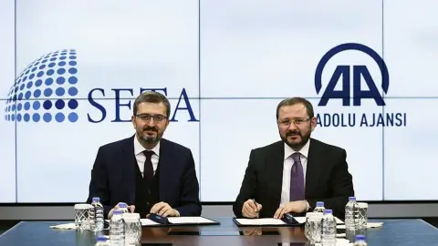 Anadolu Agency, SETA sign cooperation agreement