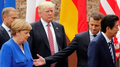 The United States in trouble with its alliance network