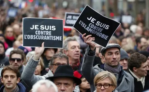 Islamophobes contemplate a civil war in France