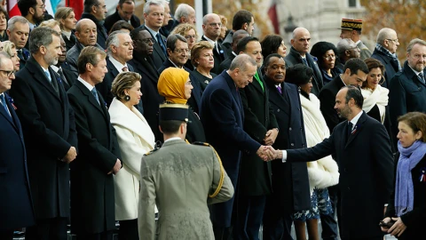 A warning from Erdoğan and a war of words in Paris