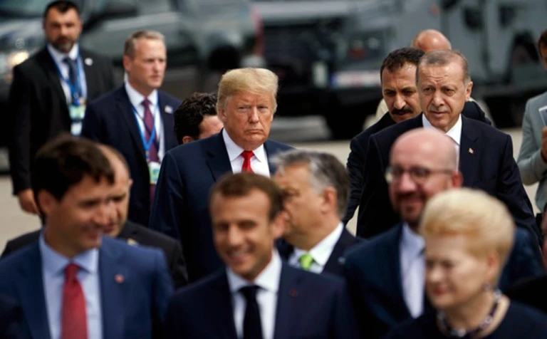 YPG is Turkey’s red line in Syria, Erdoğan to tell Trump in Paris