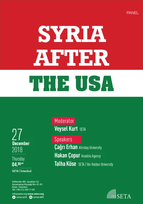 Panel: Syria after the USA