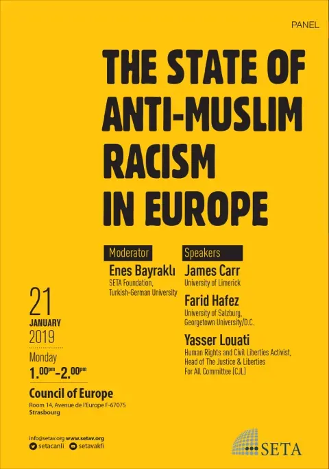Panel: The State of anti-Muslim Racism in Europe