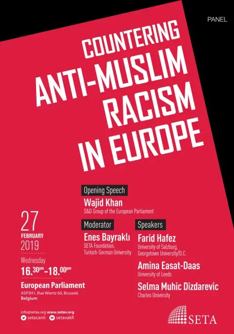 Panel: Countering Anti-Muslim Racism in Europe