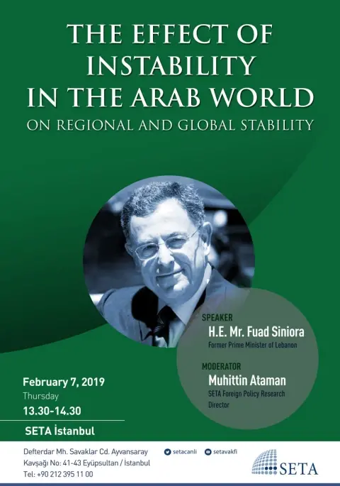 Panel: The Effect of Instability in the Arab World on Regional and Global Stability