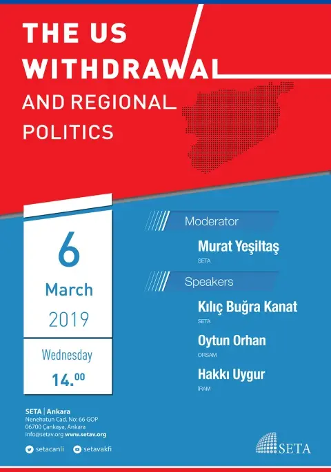 Panel: The US withdrawal and regional politics
