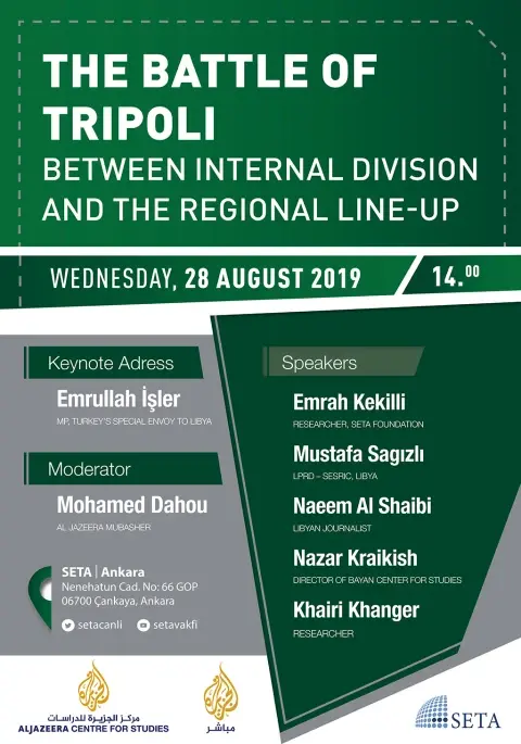 Panel: The Battle of Tripoli | Between Internal Division and the Regional Lineup