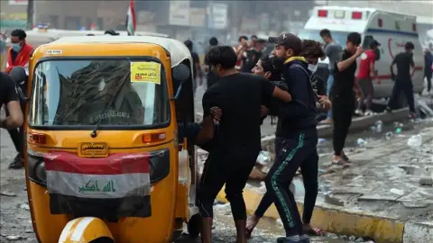 Iraqi protests target the government and Iran