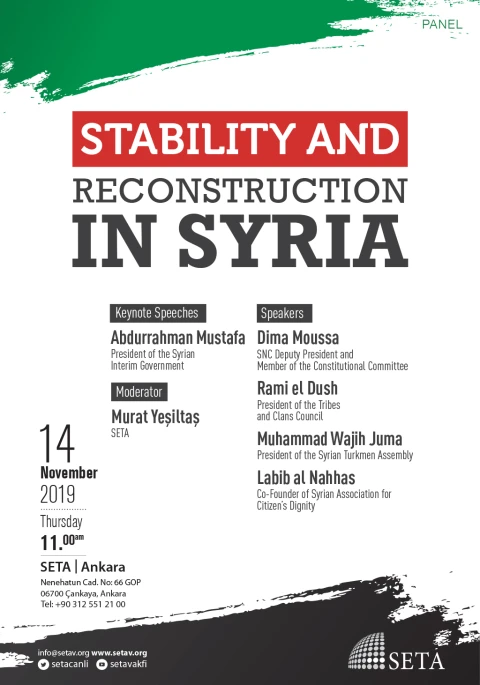 Panel: Stability and Reconstruction in Syria