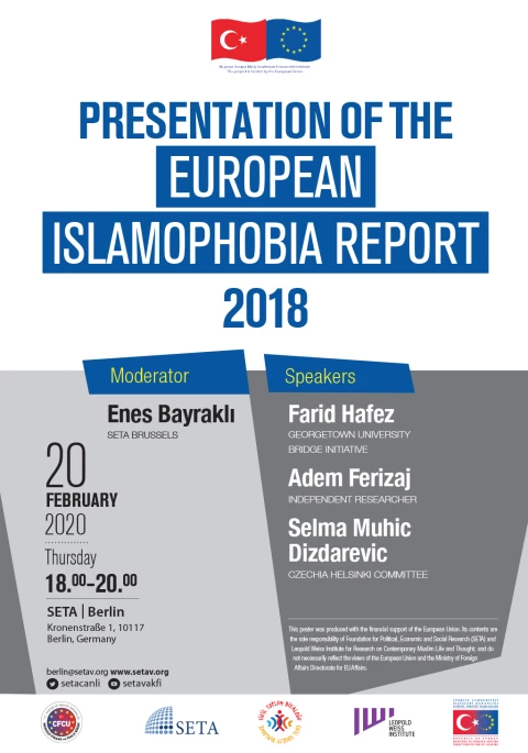 Panel: Presentation of the European Islamophobia Report 2018