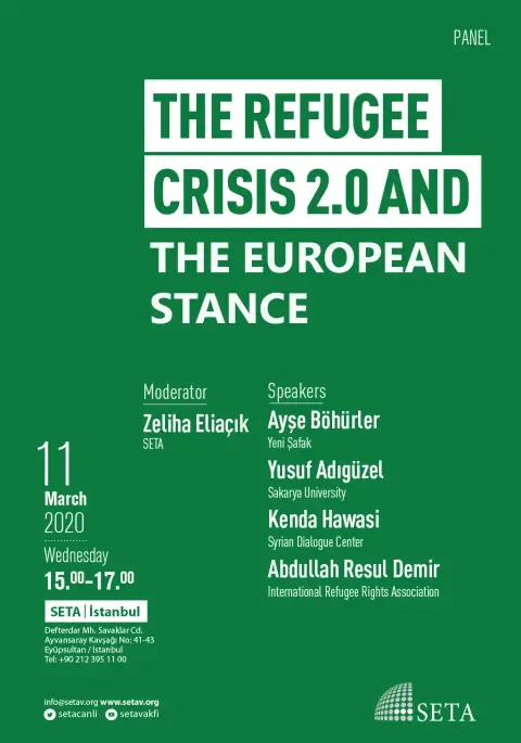Panel: The Refugee Crisis 2.0 and the European Stance