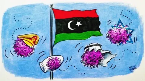 Change of balance in Libya