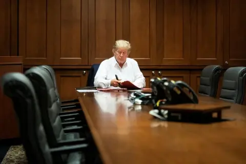 US elections in light of pandemic and Trump testing positive