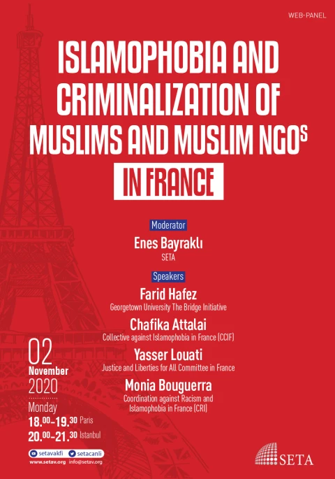 Web Panel: Islamophobia and Criminalization of Muslims and Muslim NGOs in France