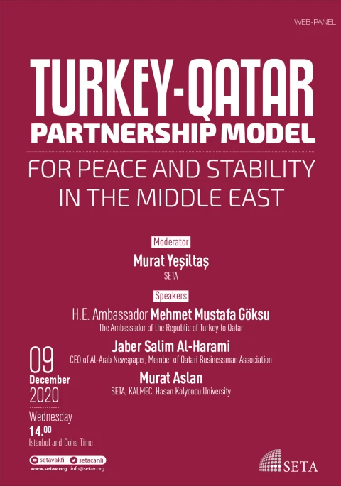 Web Panel: Turkey-Qatar Partnership Model | For Peace and Stability in the Middle East