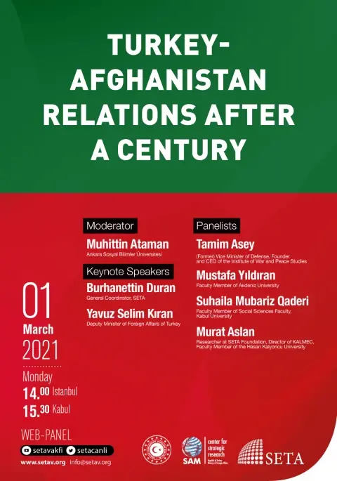 Web Panel: Turkey-Afghanistan Relations after a Century