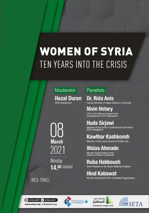 Web Panel: Womens of Syria | Ten Years into the Crisis