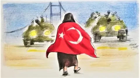 Two sides of the July 15 coup attempt