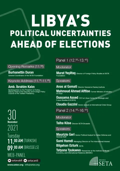 Web Panel: Libya’s Political Uncertainties Ahead of Elections