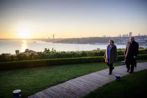 What changed in Turkish-German ties during Merkel era?