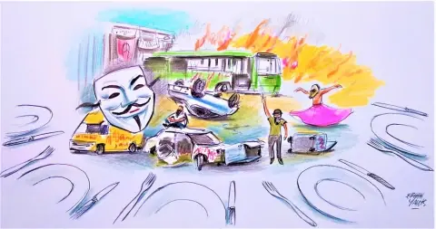 An ideological showdown over the Gezi riots