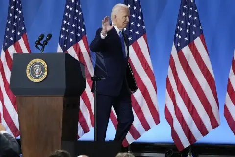 A NATO summit in the shadow of the Biden controversy