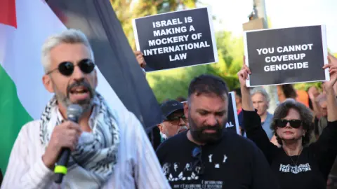 Pro-Palestinian demonstration held during Venice Film Festival