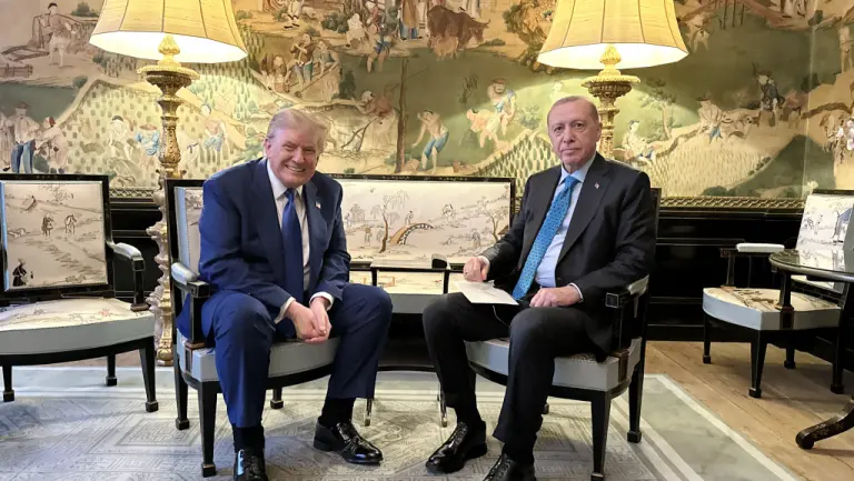 Recep Tayyip Erdogan - Donald Trump meeting in The Hague