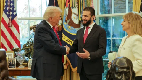 Donald Trump - Ahmed Shara meeting in Washington DC