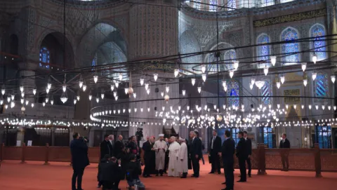 Pope Leo XIV in Istanbul