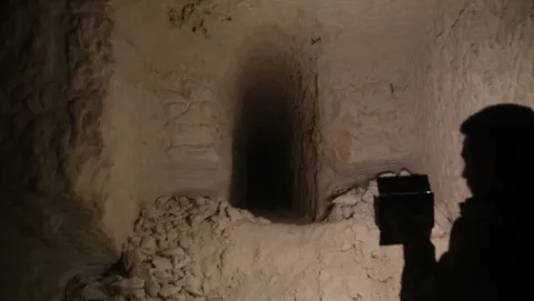 Hidden tunnel network uncovered beneath homes in Aleppo's Sheikh Maqsoud