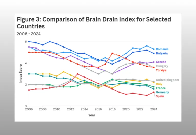 Brain Drain in Türkiye: Local and Global Dynamics