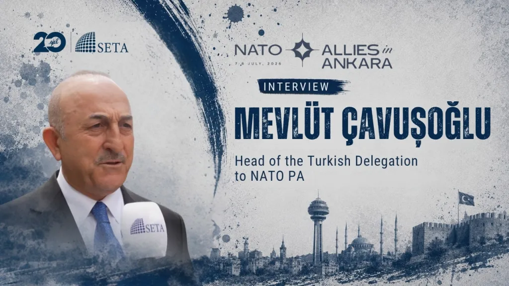 Mevlüt Çavuşoğlu at Allies in Ankara | SETA Microphone