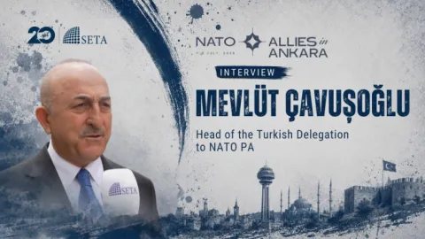 Mevlüt Çavuşoğlu at Allies in Ankara | SETA Microphone