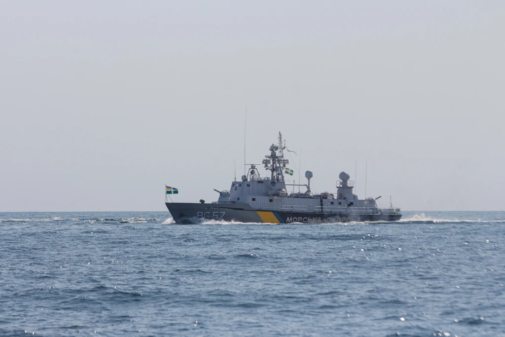 A military ship of the Naval Forces of Ukraine