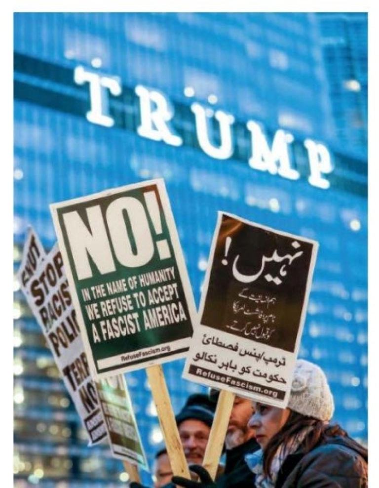 ABD'de Trump karşıtı gösteri