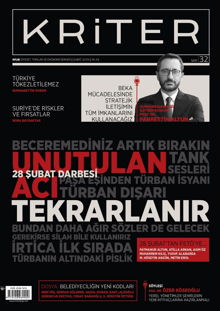 Kriter'in Şubat Sayısı Çıktı: Unutulan Acı Tekrarlanır