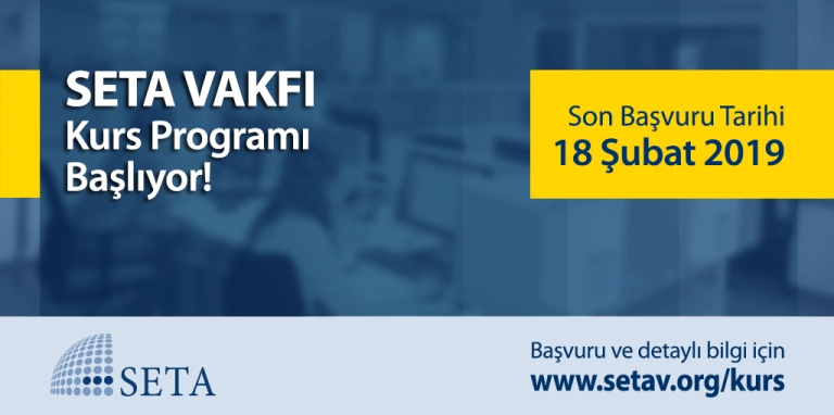 SETA 2019 Bahar Dönemi Kurs Programı